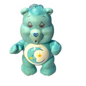 Vintage 1983 Care Bears Bedtime Bear posable PVC Action Figure